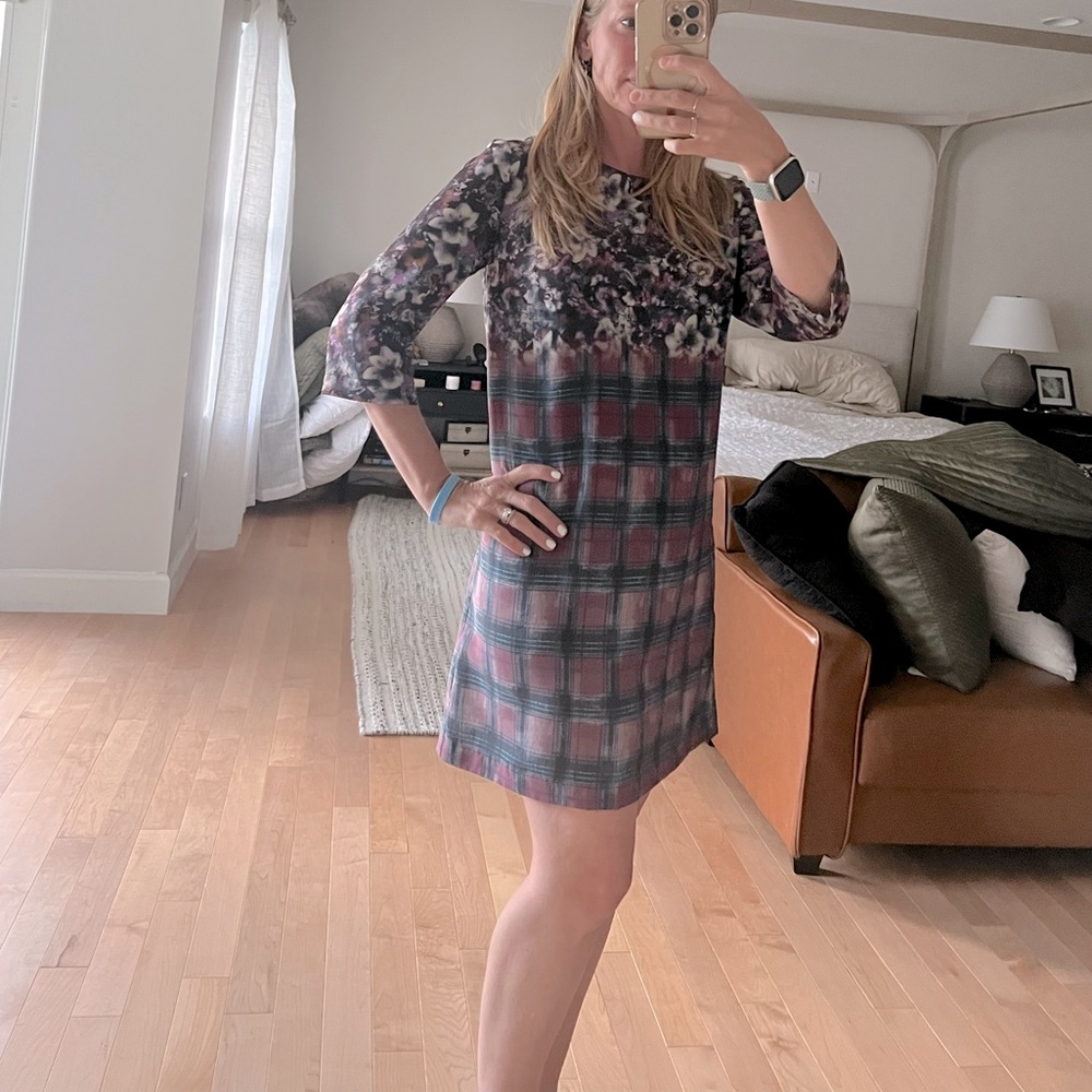 Anthropologie Dresses: Maeve floral shift dress.size Small Petite.